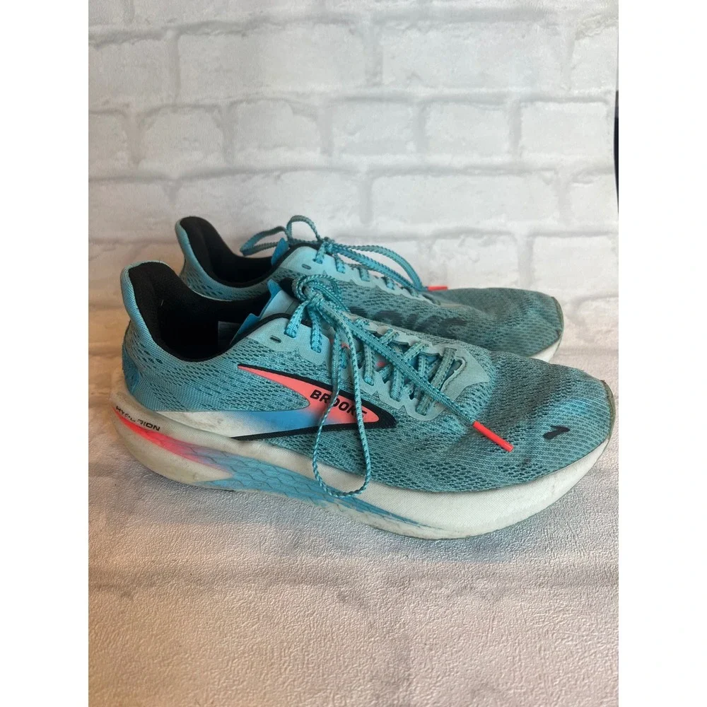 Brooks Hyperion Max Mens Running Shoes Teal DNA FLASH activewear athletic